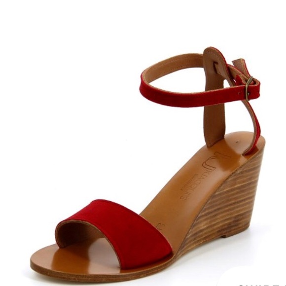K. Jacques Shoes - NEW K. Jacques Sardaigne Wedge Sandal